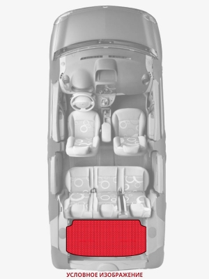 ЭВА коврики «Queen Lux» багажник для Ford F-Series (6G)
